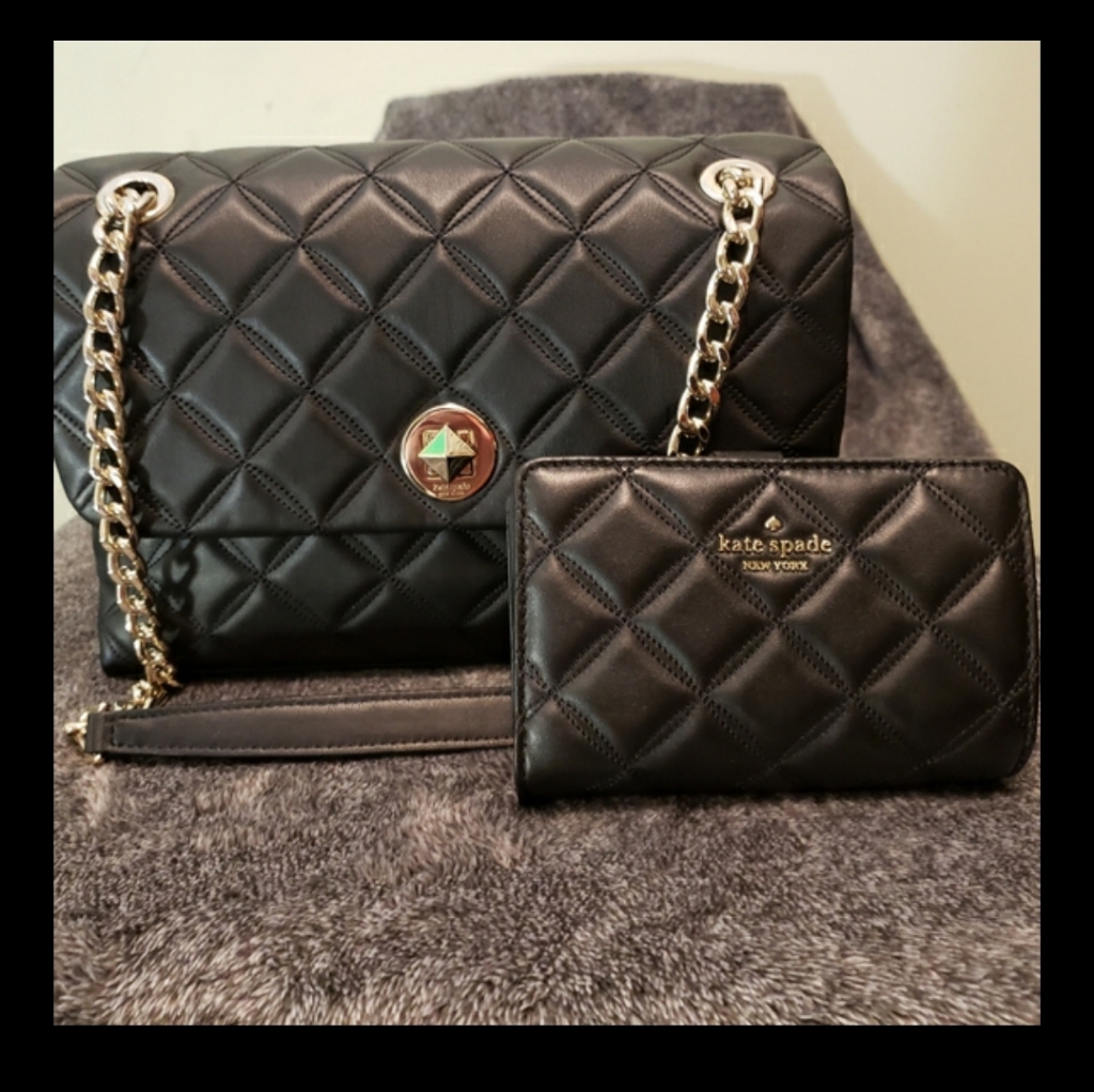 Kate Spade Natalia Medium Flap Shoulder & Wallet